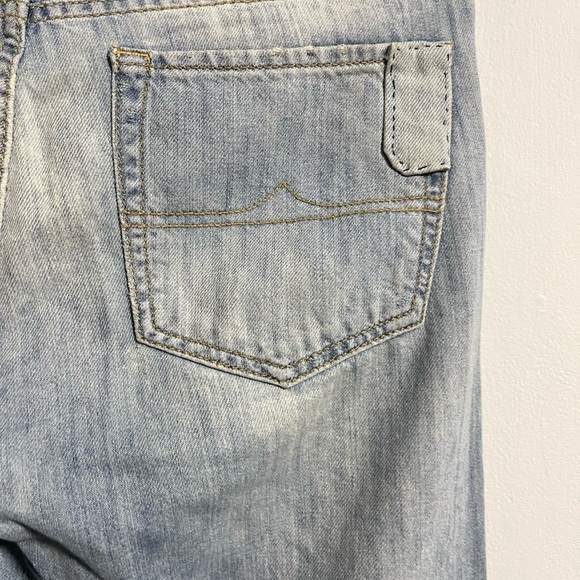 Ralph Lauren Flare Blue Patchwork Jeans (29/34) - Picture 6 of 8